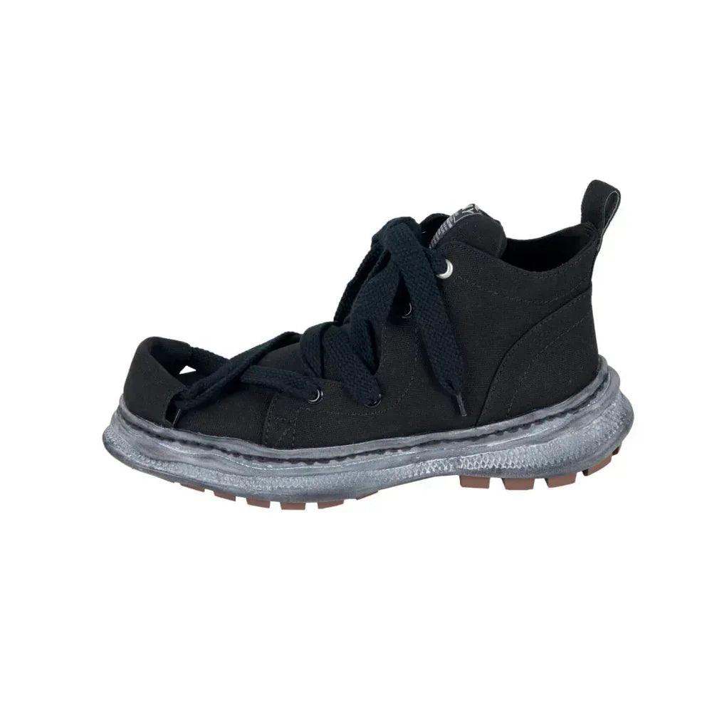 Maison Mihara Yasuhiro Roll Toe Staning Shoes - BEAUTY BEAST - VENTURER