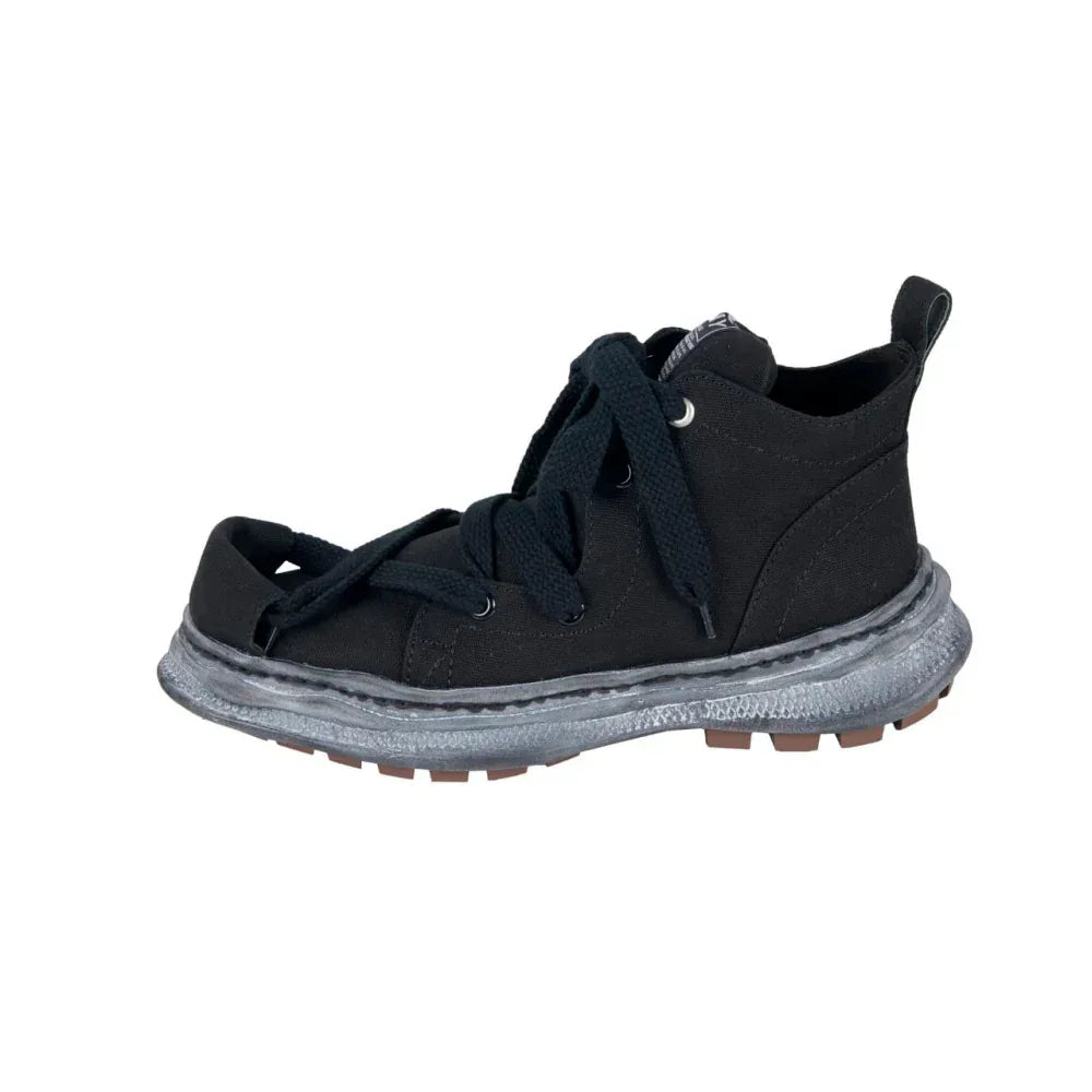 Maison Mihara Yasuhiro Roll Toe Staning Shoes - BEAUTY BEAST - VENTURER