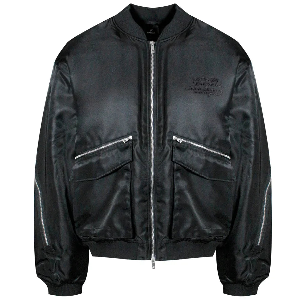 Zip Back Bomber Jacket - REPRESENT - VENTURER