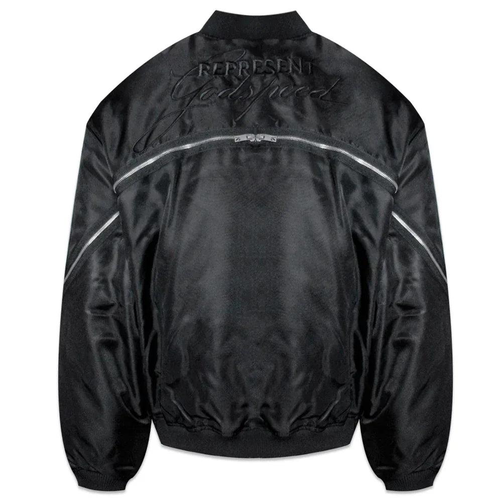 Zip Back Bomber Jacket - REPRESENT - VENTURER
