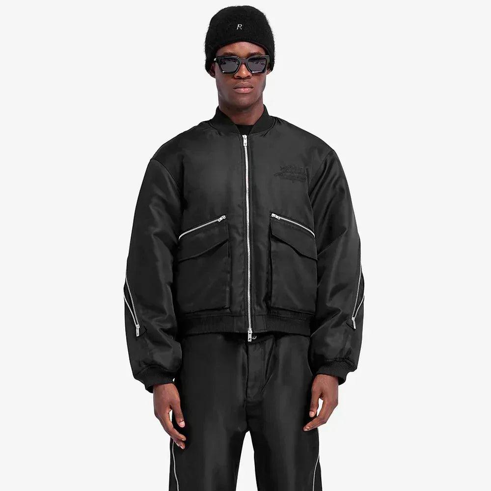Zip Back Bomber Jacket - REPRESENT - VENTURER