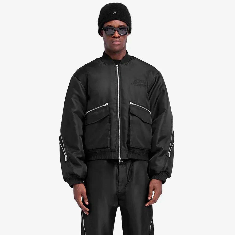 Zip Back Bomber Jacket - REPRESENT - VENTURER