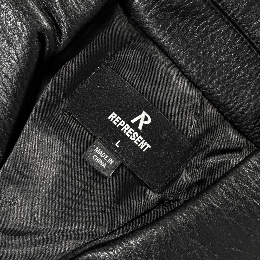 Faux Leather Bomber - REPRESENT - VENTURER