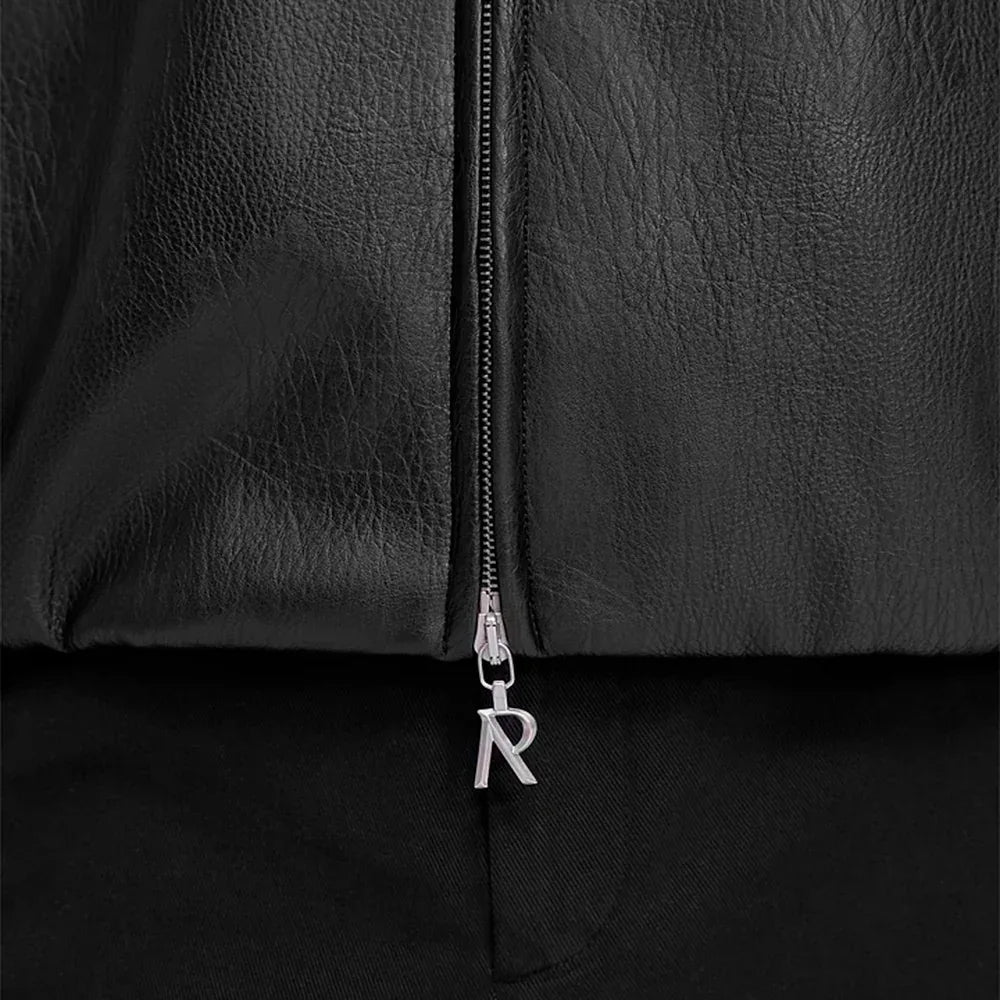 Faux Leather Bomber - REPRESENT - VENTURER