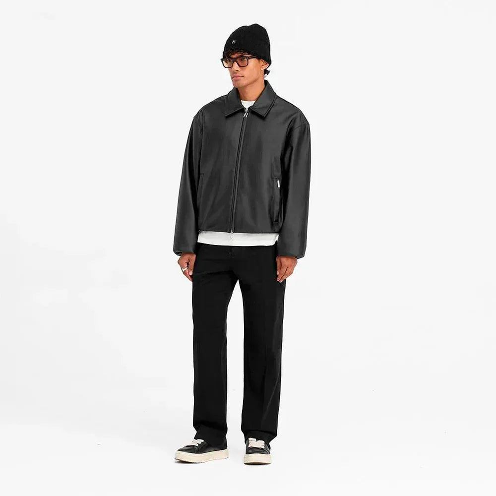 Faux Leather Bomber - REPRESENT - VENTURER