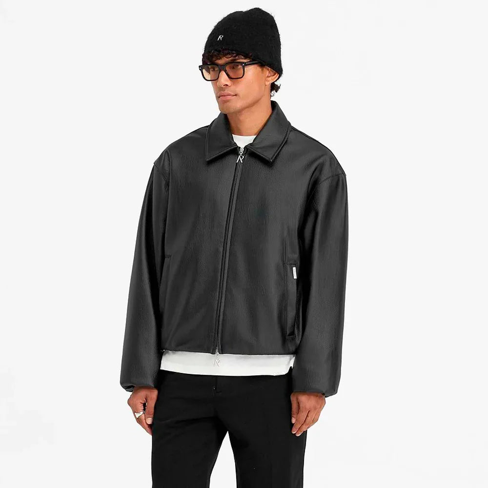 Faux Leather Bomber - REPRESENT - VENTURER