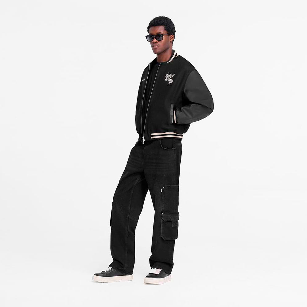 Mascot Wool Varsity Jacket - REPRESENT - VENTURER