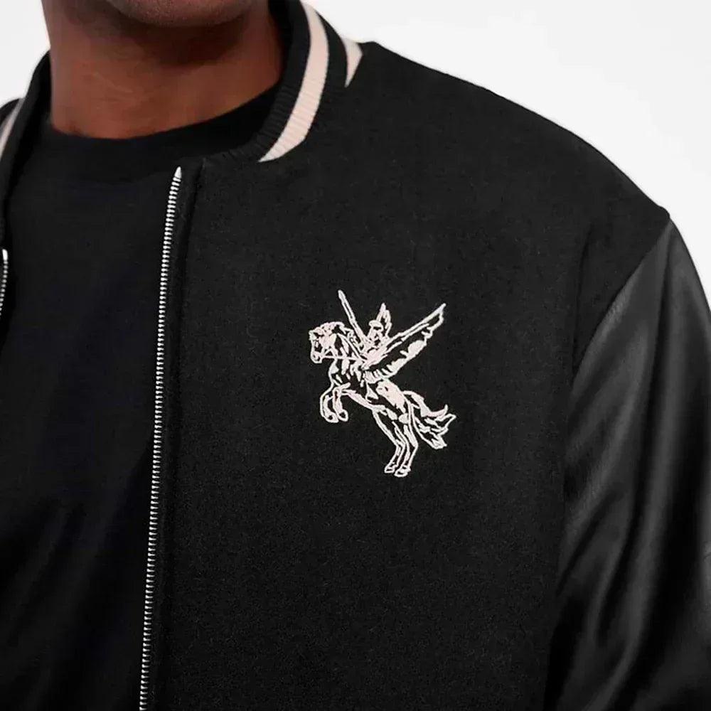 Mascot Wool Varsity Jacket - REPRESENT - VENTURER