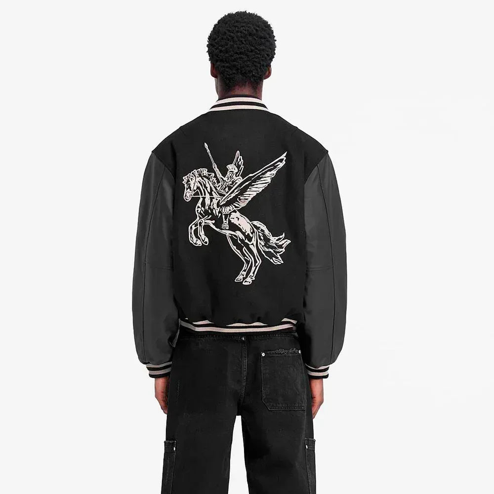 Mascot Wool Varsity Jacket - REPRESENT - VENTURER