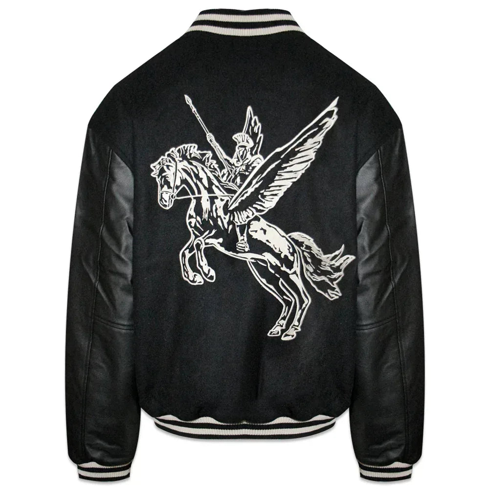Mascot Wool Varsity Jacket - REPRESENT - VENTURER