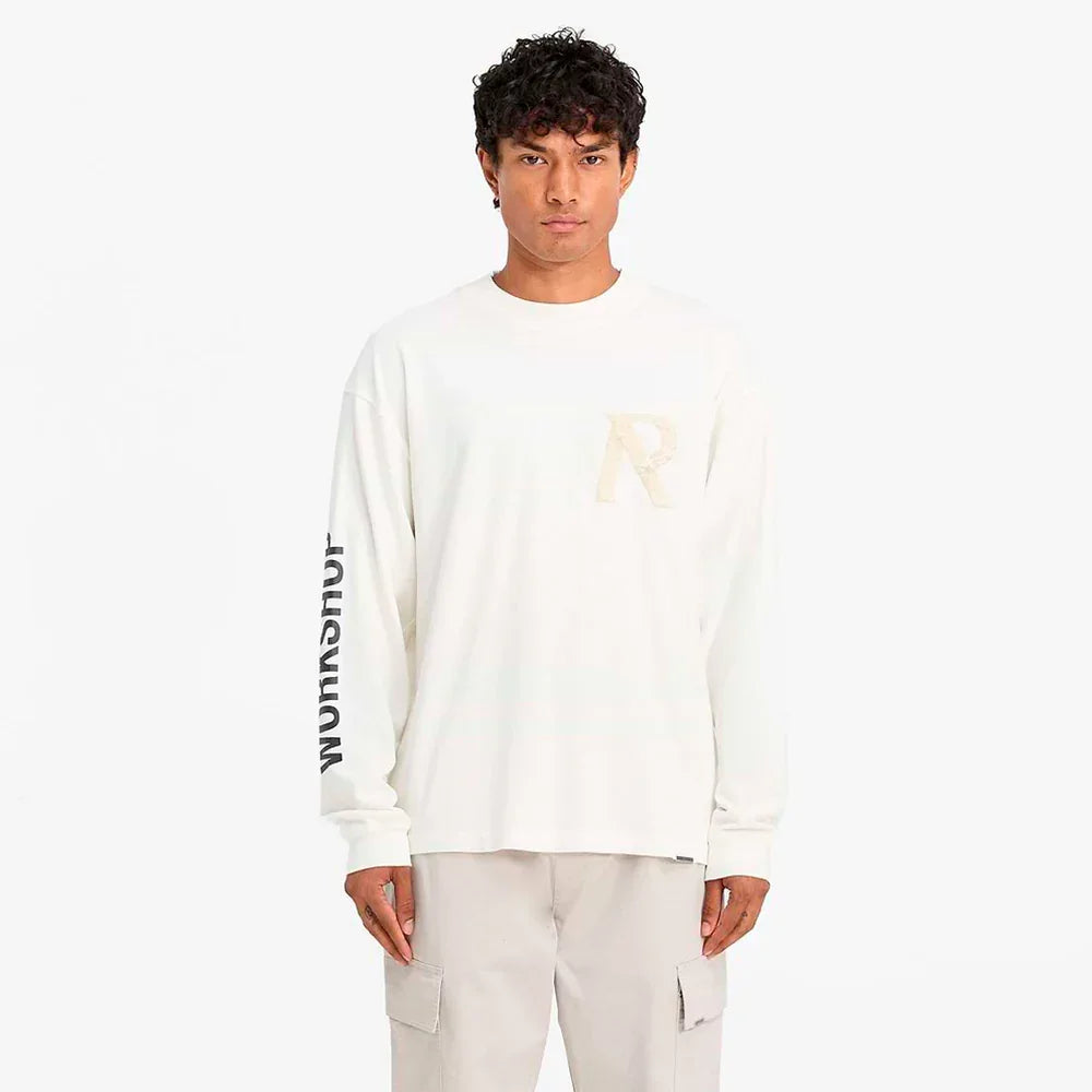 Masking Tape Initial LS T-Shirt - REPRESENT - VENTURER