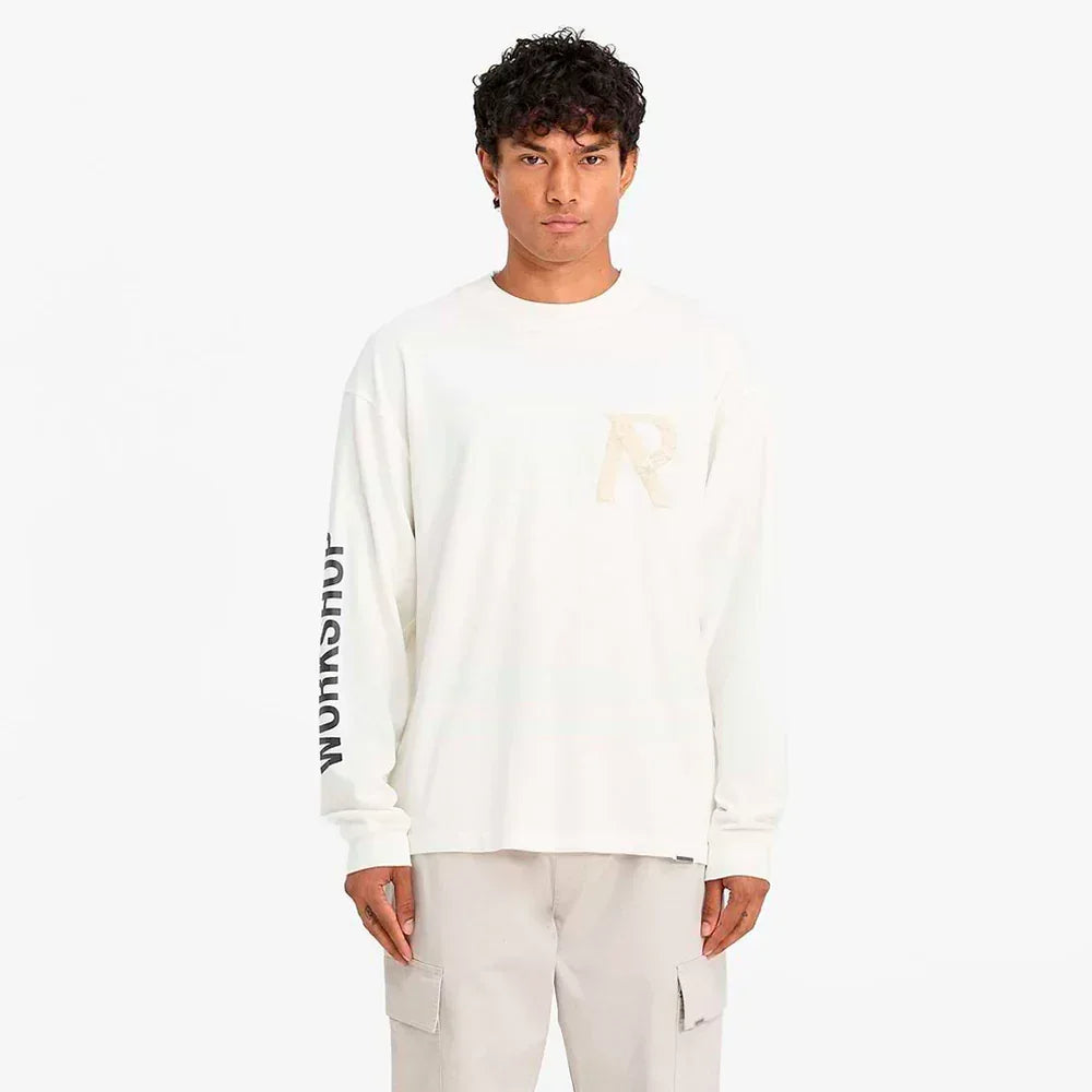 Masking Tape Initial LS T-Shirt - REPRESENT - VENTURER