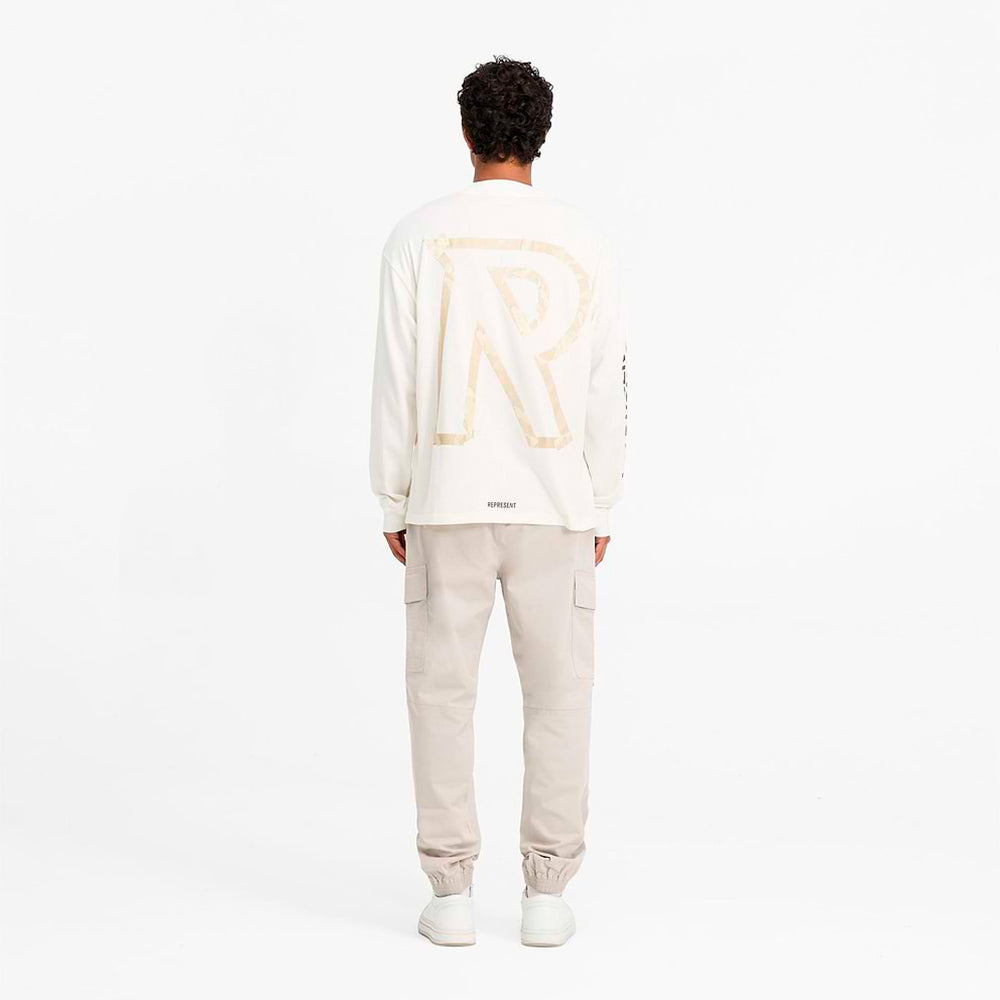 Masking Tape Initial LS T-Shirt