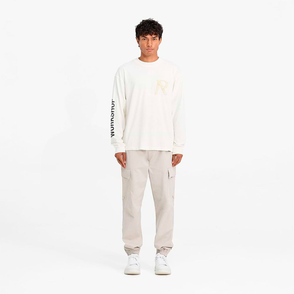 Masking Tape Initial LS T-Shirt