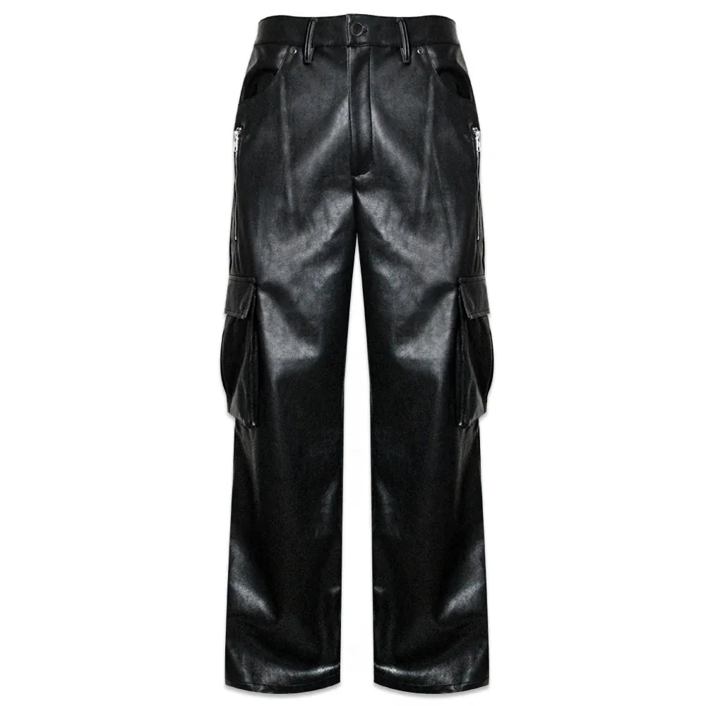 非売品　LAST NESTレザーパンツMサイズ LAST NEST(ラストネスト)商品ページ - Baggy Leather Cargo Pants