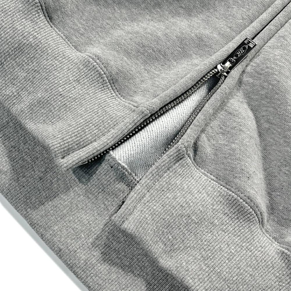Big Chrome B Black Line Zip Up Hoodie