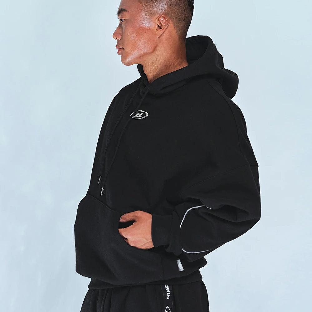 Big Chrome Reflective Line Hoodie