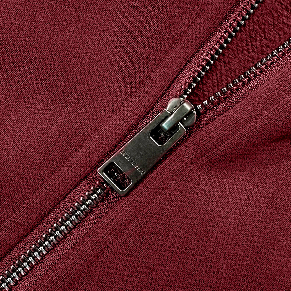 Cross Rhinestone Zip Up Hoodie