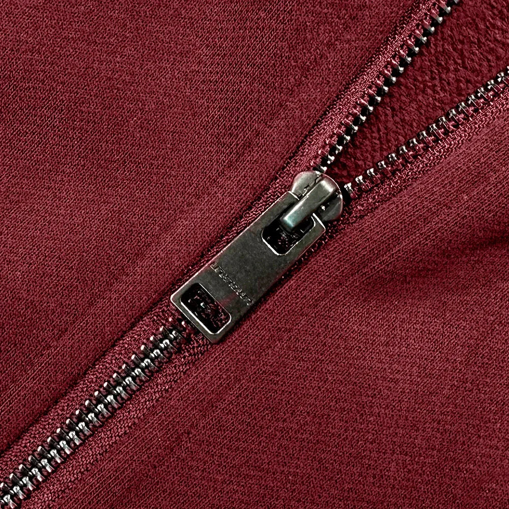 Cross Rhinestone Zip Up Hoodie - UNKNOWN LONDON - VENTURER