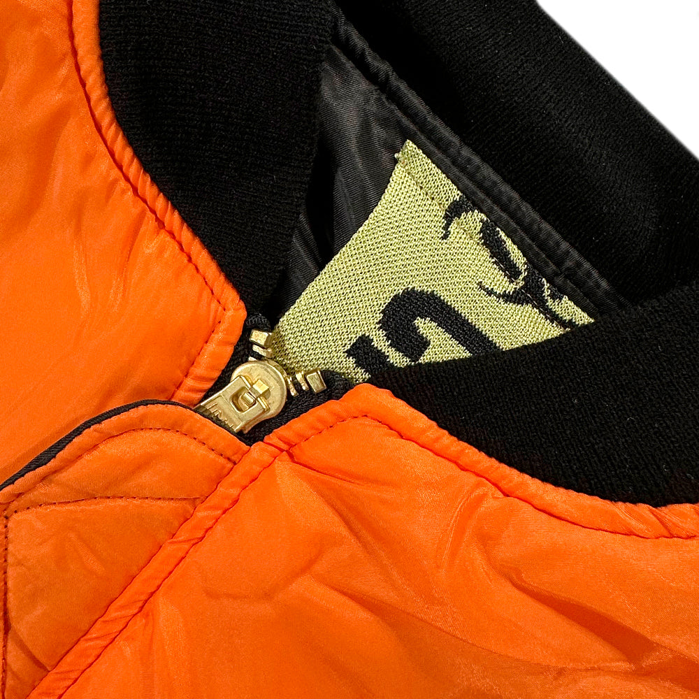 Discovered Logo Tape Remake Bomber Jacket