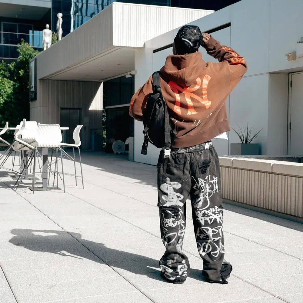 Graffiti Sweatpants - NOUBLIE PAS - VENTURER