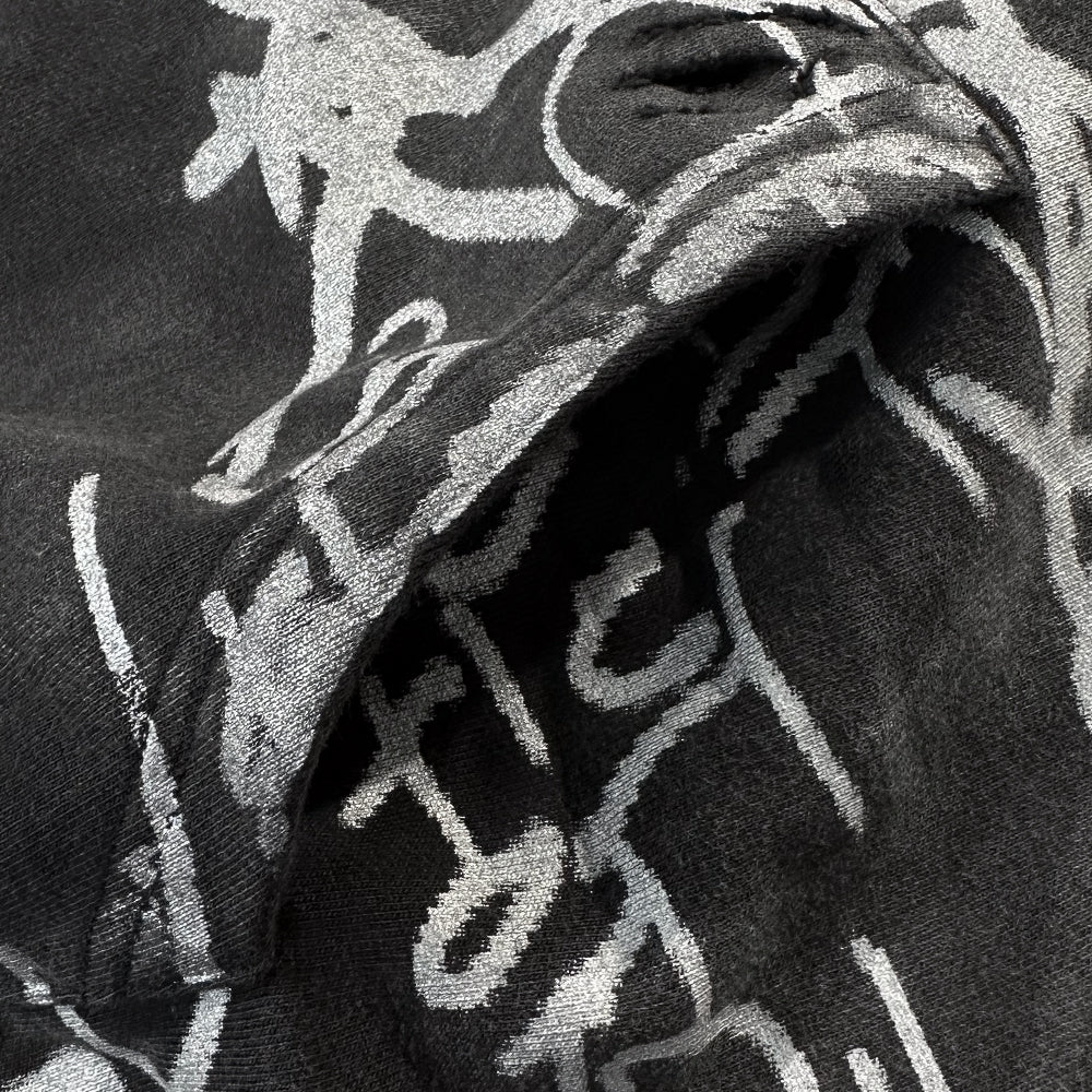 Graffiti Zip-Up Hoodie