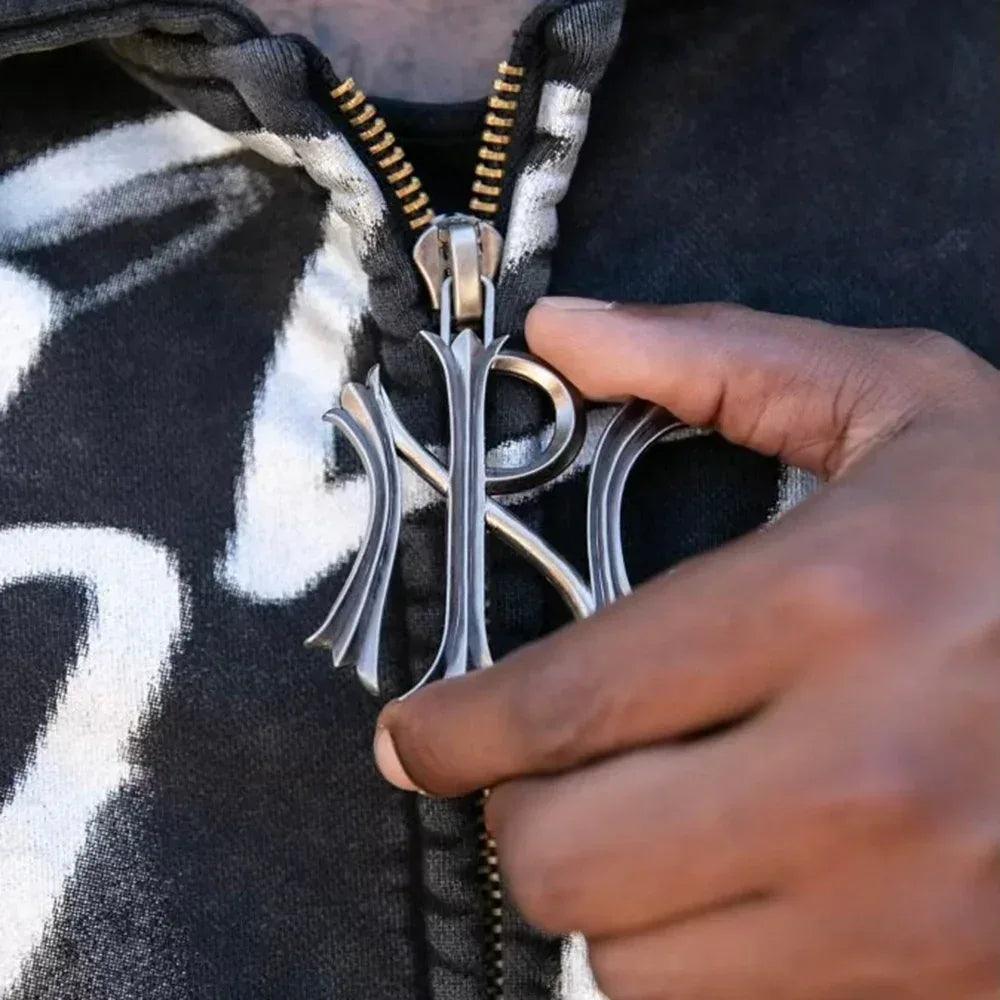 Graffiti Zip-Up Hoodie - NOUBLIE PAS - VENTURER