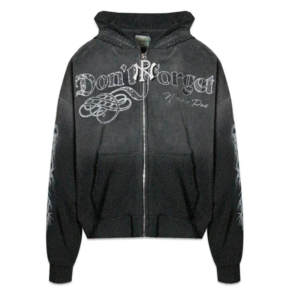 Rolls Royce Zip-Up Hoodie - NOUBLIE PAS - VENTURER