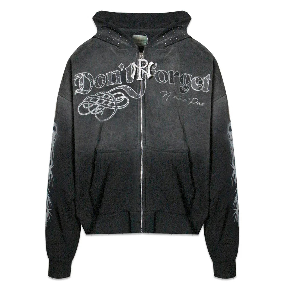Rolls Royce Zip-Up Hoodie - NOUBLIE PAS - VENTURER