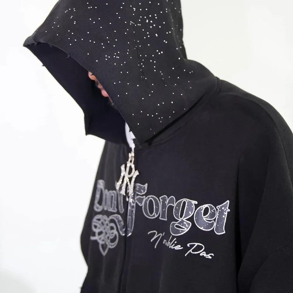 Rolls Royce Zip-Up Hoodie - NOUBLIE PAS - VENTURER