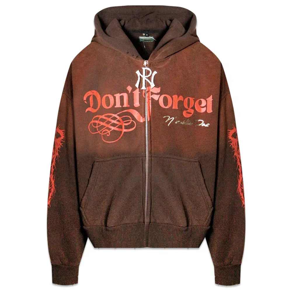 Reposado Zip-Up Hoodie - NOUBLIE PAS - VENTURER