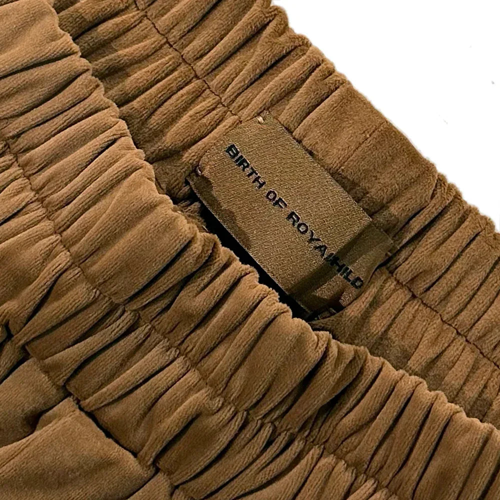 Flame Pearl Velvet Pants - BIRTH OF ROYAL CHILD - VENTURER