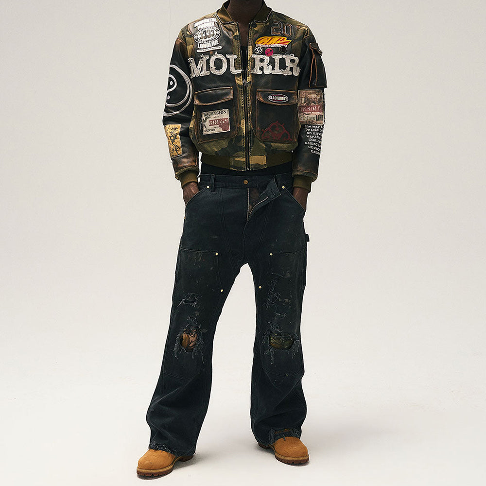 Oil Canvas Carpenter Denim