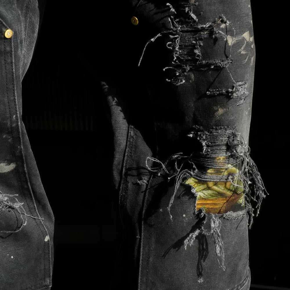 Oil Canvas Carpenter Denim