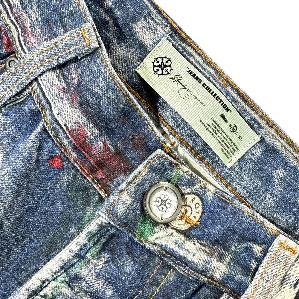 3D Printed Snake Patch Waxed Denim - GLACIERBOY - VENTURER