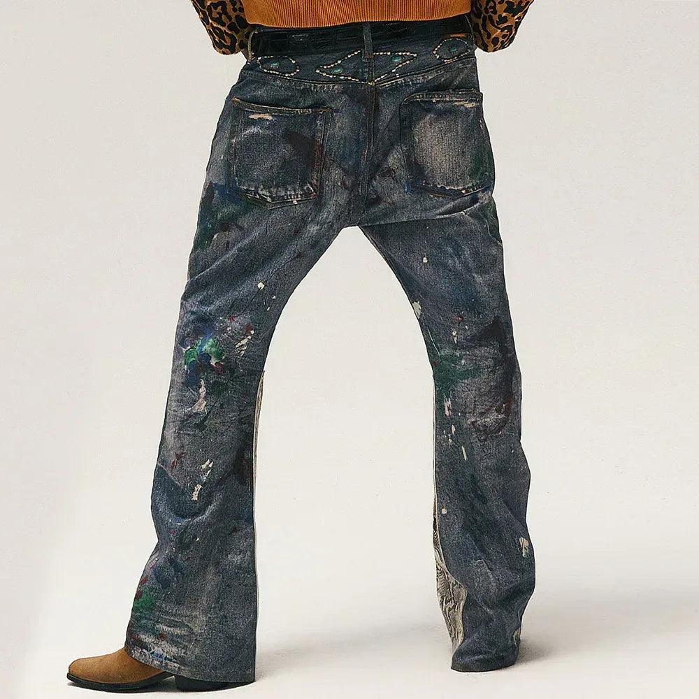 3D Printed Snake Patch Waxed Denim - GLACIERBOY - VENTURER