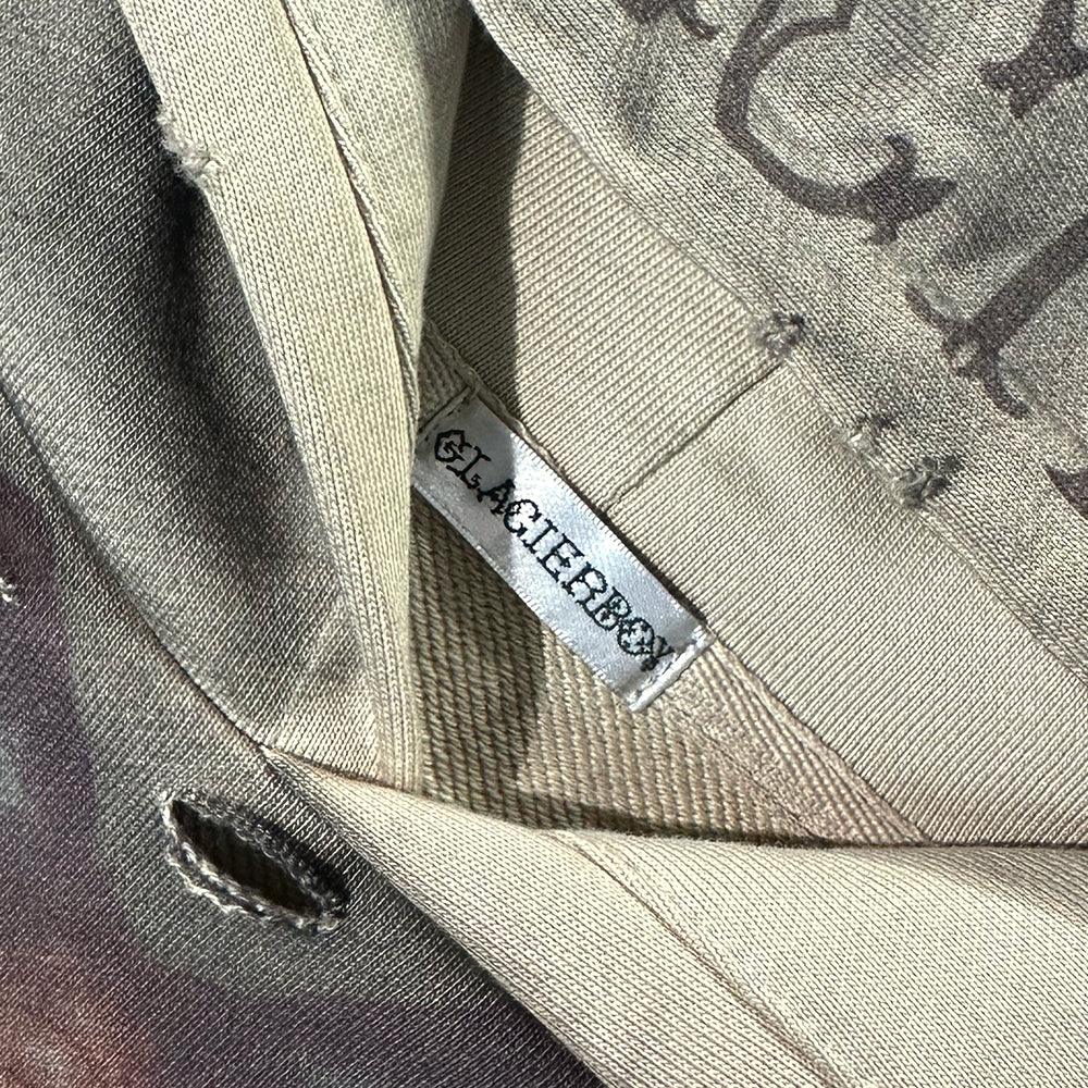 Mud Dyed Heart Pearl Hoodie - GLACIERBOY - VENTURER