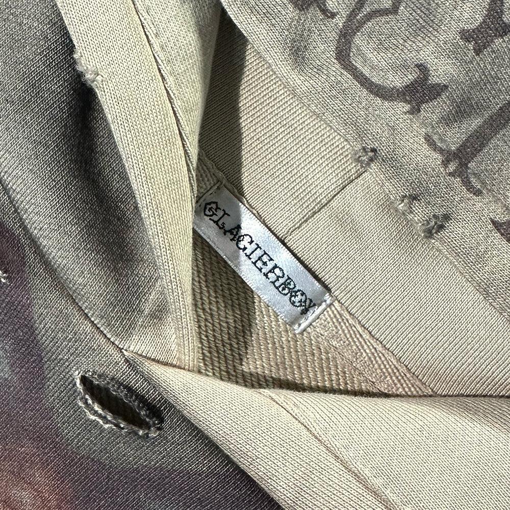 Mud Dyed Heart Pearl Hoodie - GLACIERBOY - VENTURER