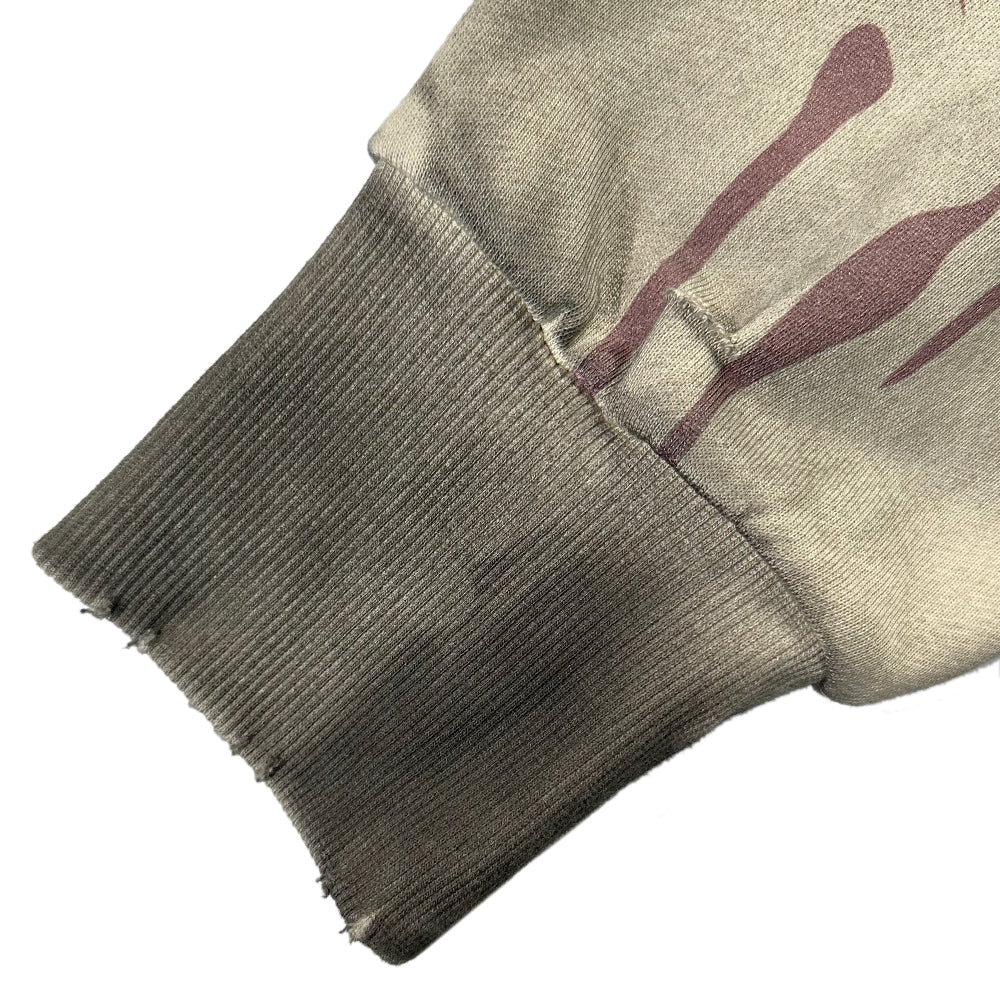 Mud Dyed Heart Pearl Hoodie