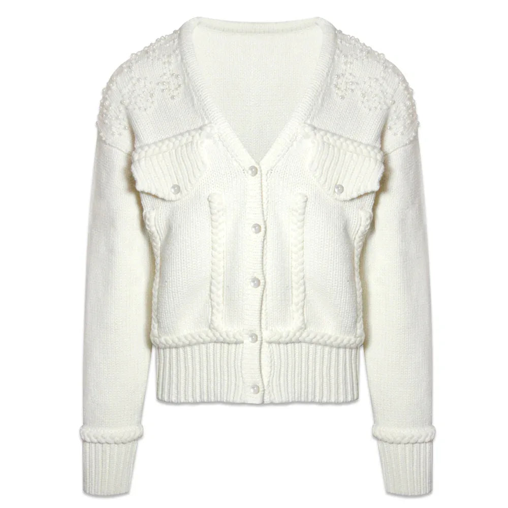 Gypsophila Pearl Cardigan - GLACIERBOY - VENTURER