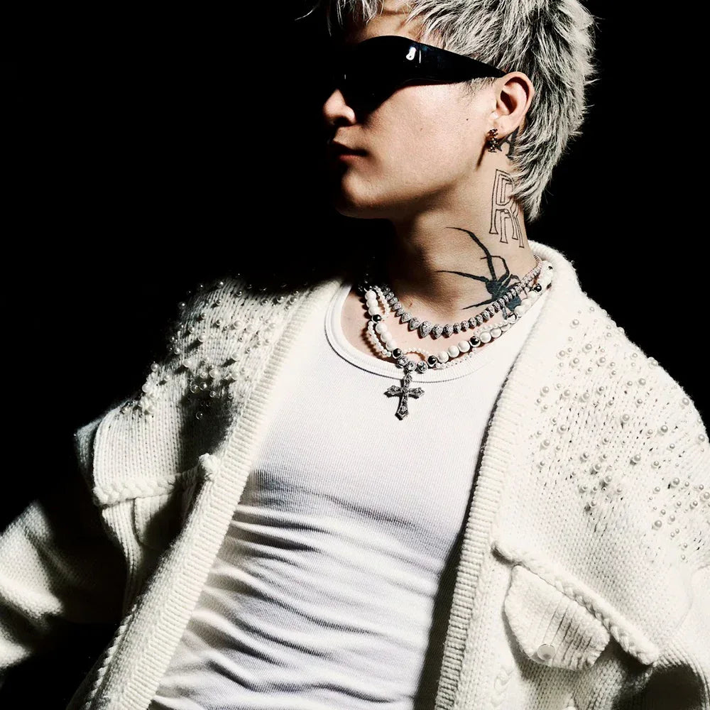 Gypsophila Pearl Cardigan - GLACIERBOY - VENTURER