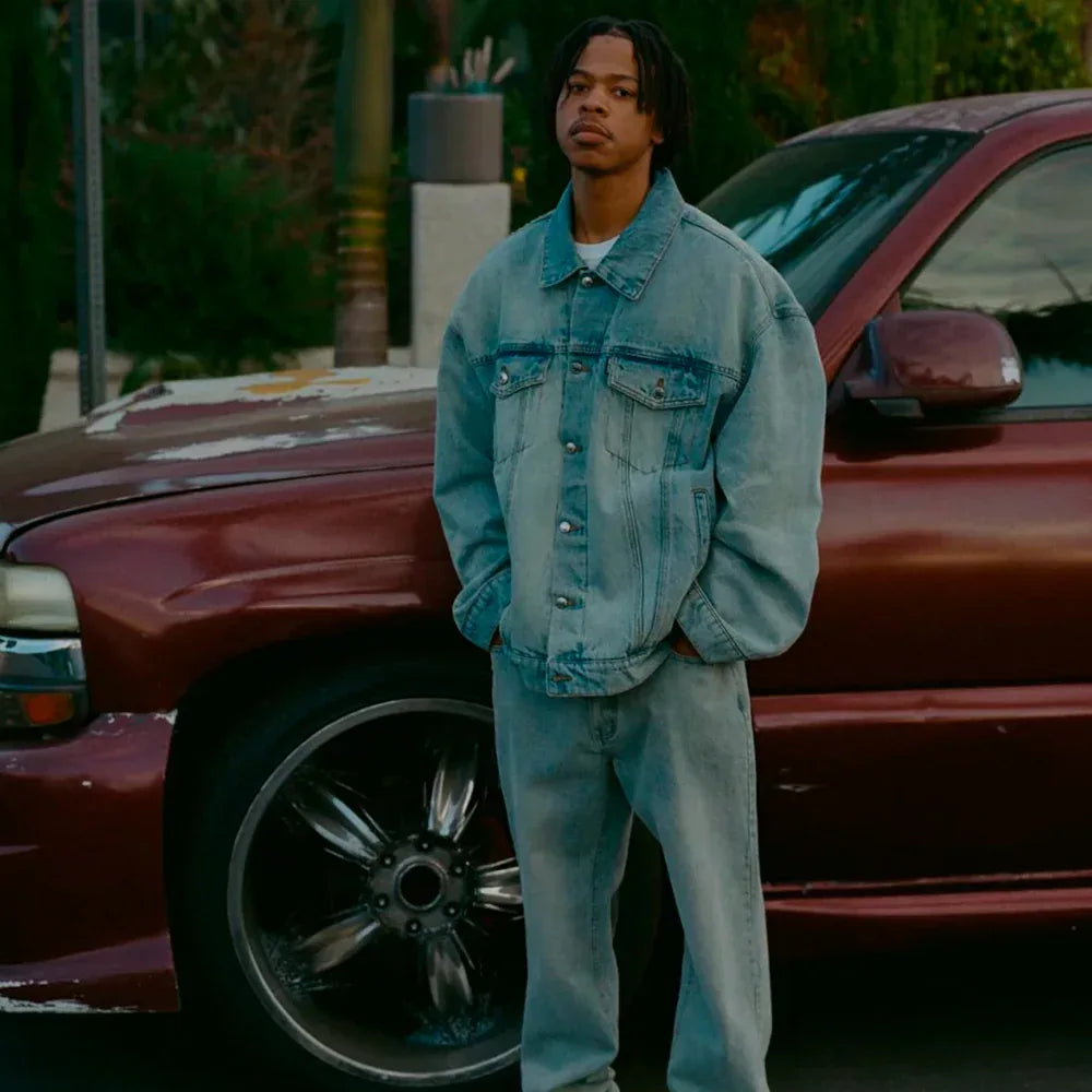 Jailhouse Quilted Denim Jacket - NOON GOONS - VENTURER