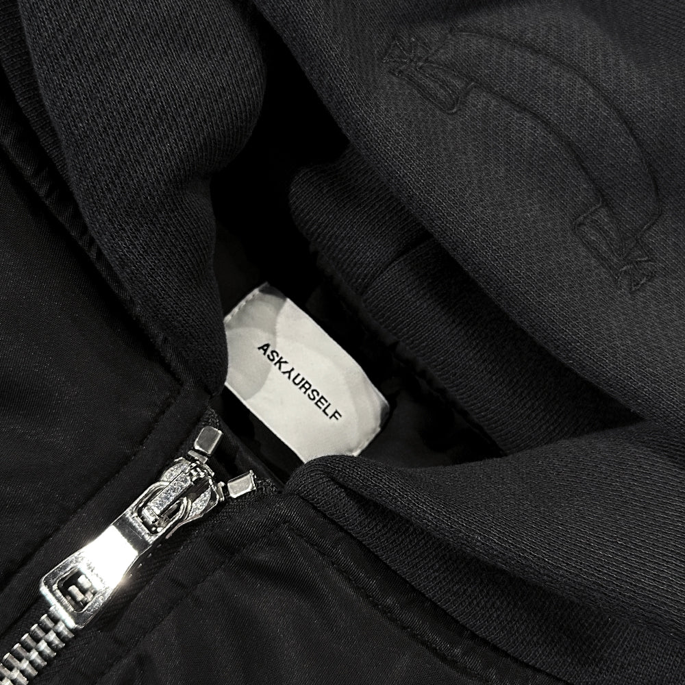 Hooded Bomber Jacket