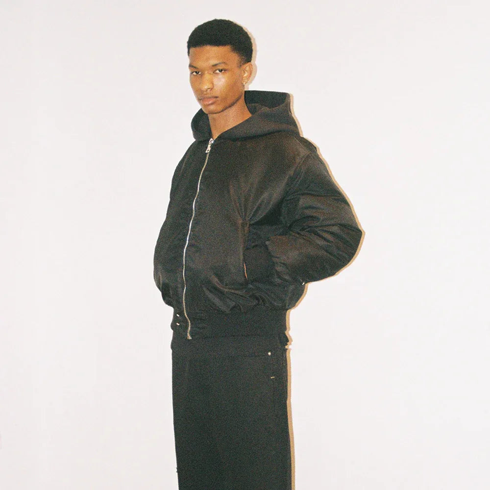 Hooded Bomber Jacket - ASKYURSELF - VENTURER