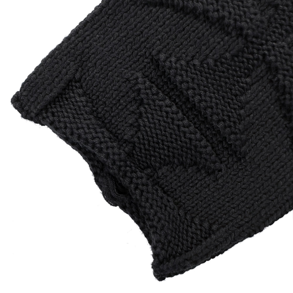 Raw Mono Cross Knit