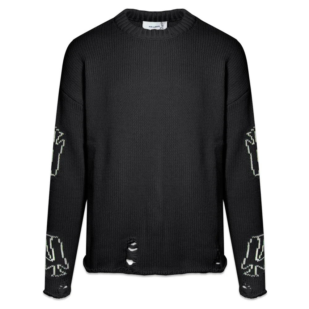 ASKYURSELF (アスクユアセルフ)商品ページ - Banned Knit - Black