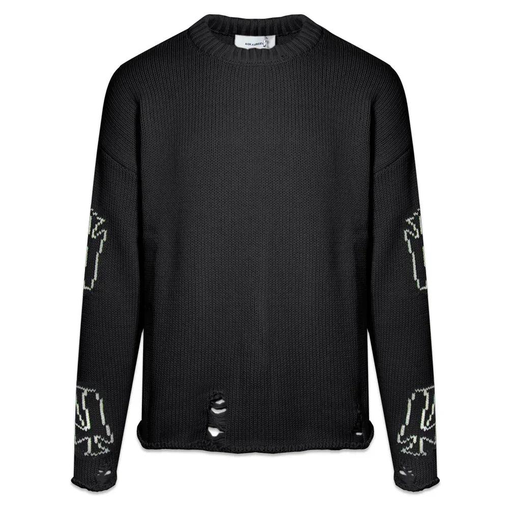 ASKYURSELF Product Page - Banned Knit - Black - VENTURER