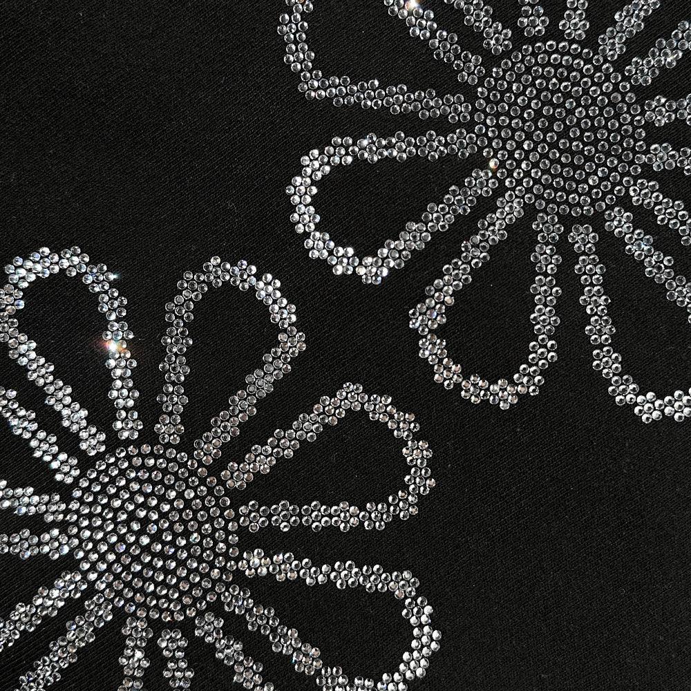 Pearlz Rhinestone Sweatpants