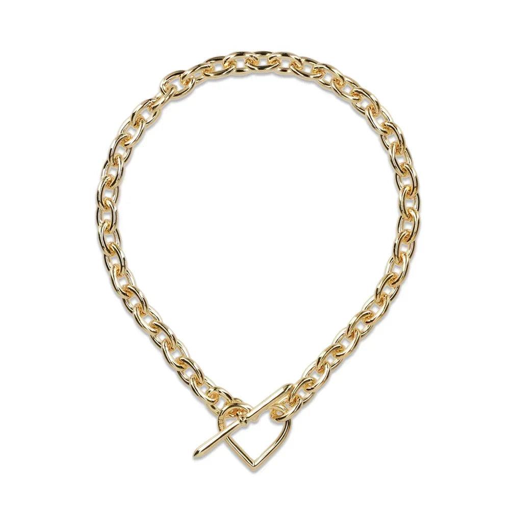 Heart Necklace (Medium Link) - BASICKS - VENTURER