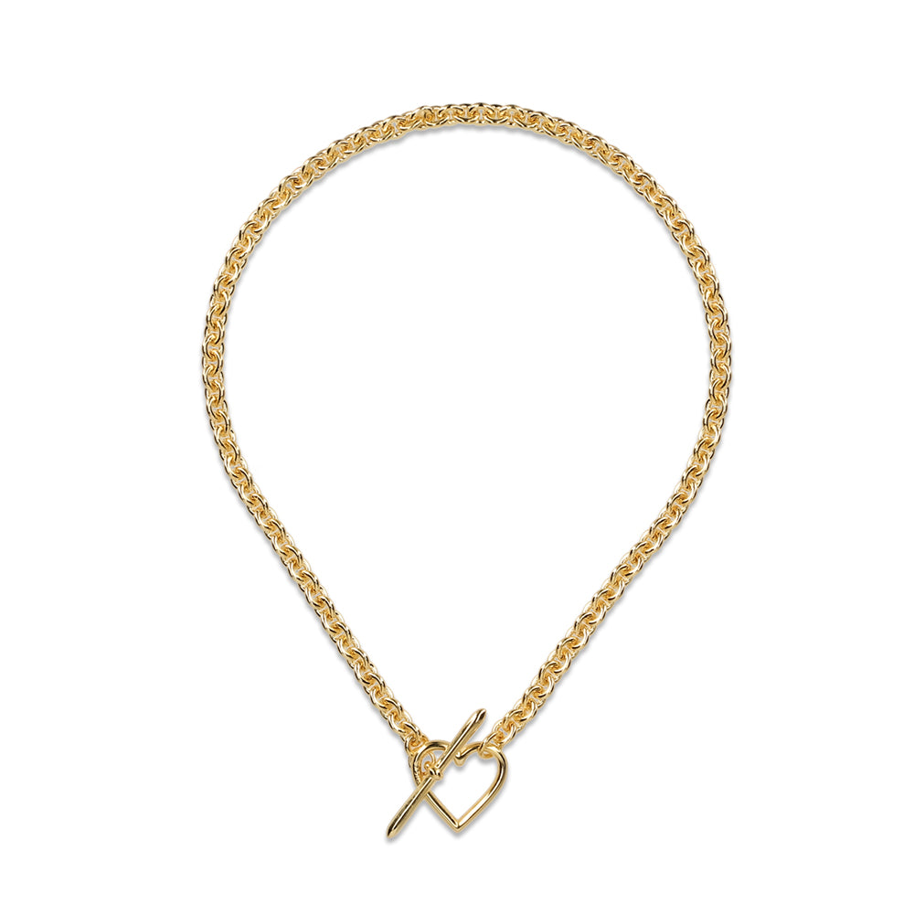 Heart Necklace (Small Link)